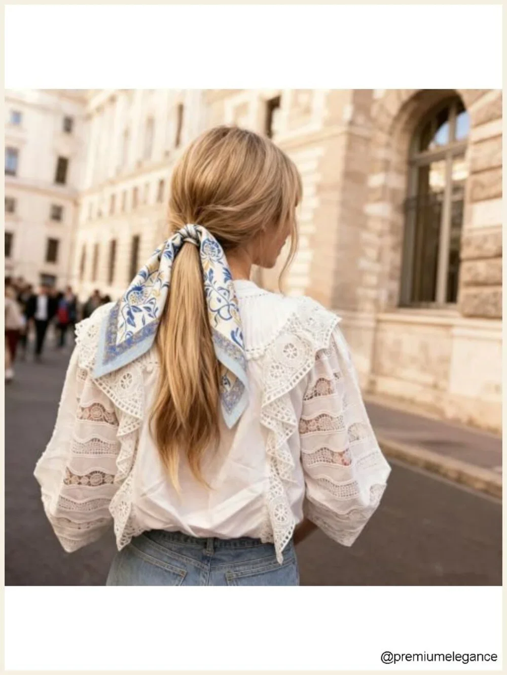 Silk Feeling Head Scarf for Women – 27.5